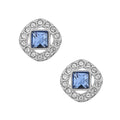 Genuine Angelic Square Swarovski 5352048 Earrings