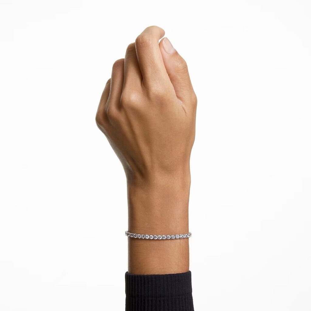 Genuine SWAROVSKI TENNIS ROUND DELUXE BRACELET 5513401