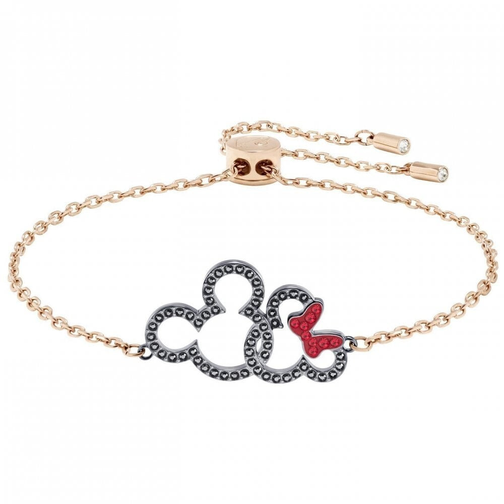 Genuine Swarovski Crystal MICKEY&MINNIE:BRACELET DMUL/MIX M  5435138 Brand New