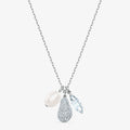 Genuine Swarovski So Cool White Crystal Cluster Necklace 5512732