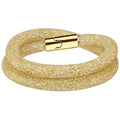 Genuine Swarovski STARDUST DELUXE CRYSTAL BRACELET ROSE GOLD #5159278  Brand New