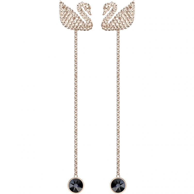 Genuine Swarovski Iconic Swan Earrings 5373164