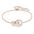 Genuine Swarovski Crystal HOLLOW:BRACELET CRY/ROS M  5368040 Brand New