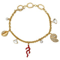 Genuine SWAROVSKI Shell Coral Women's Bracelet 5520673