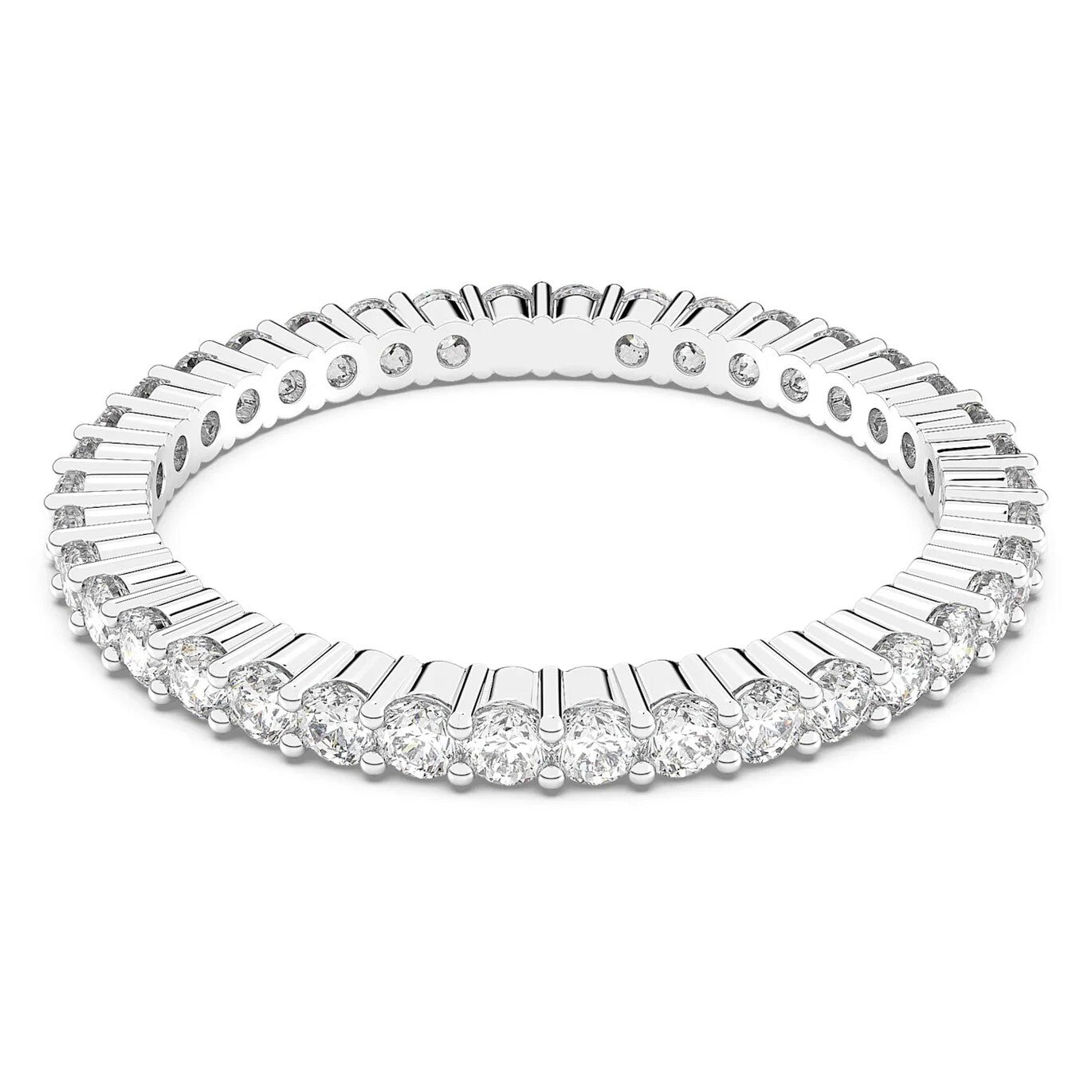Genuine Swarovski Crystal VITTORE:RING CZWH/RHS 52  5007778 Brand New