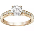 Genuine Swarovski Crystal ATTRACT:RING CZWH/ROS 60  5184204 Brand New