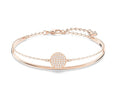 Genuine Swarovski Ginger White Rose Gold Tone Bangle 5274892