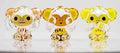 Genuine Swarovski Figurines Lovlots Asian Icons Three Wise Monkeys 5428005