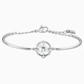 Genuine Swarovski  NORTH BANGLE WHITE RHODIUM PLATED 5497227
