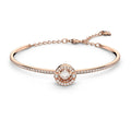Genuine SWAROVSKI CRYSTAL SPARKLING DANCE BANGLE ROSE GOLD 5497483