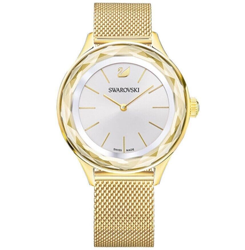 Genuine Swarovski Octea Nova 36mm Steel Band Women's Wristwatch 5430417